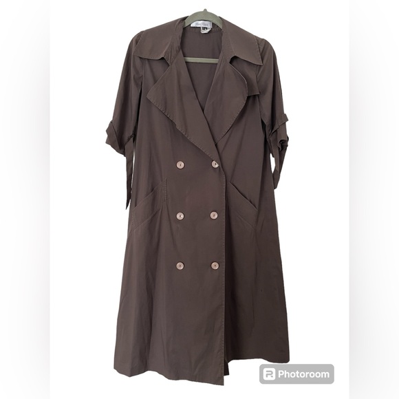 MaxMara Cotton Summer Trench - Picture 1 of 7